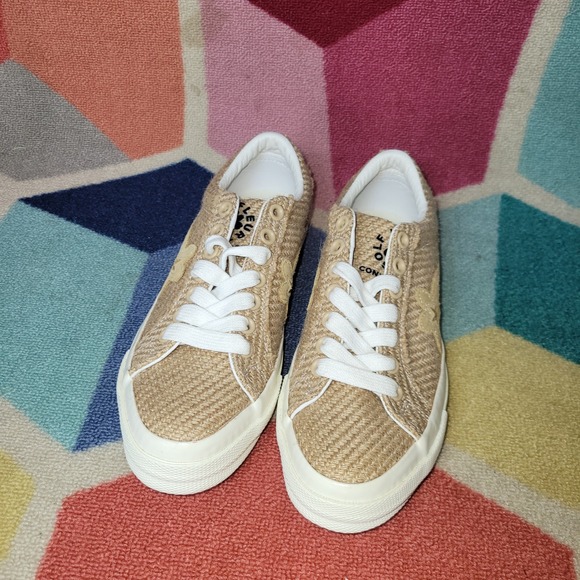 Converse Golf Le Fleur One Star Ox Burlap Tan Sneakers 163169C Mens 7.5 Wos 9.5 - Picture 2 of 6